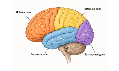 Источником эпилепсии становятся очаги в разных отделах мозга Очаги эпилепсии в разных отделах мозга