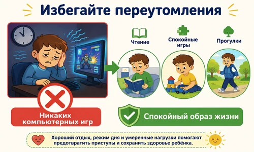 Переутомление и компьютерные игры провоцируют эпилепсию Детям с судорогами нельзя переутомляться