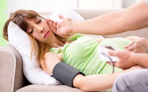 Низкое давление при ВСД у беременной