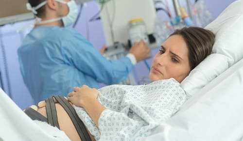 Беременная женщина с патологией вынашивания