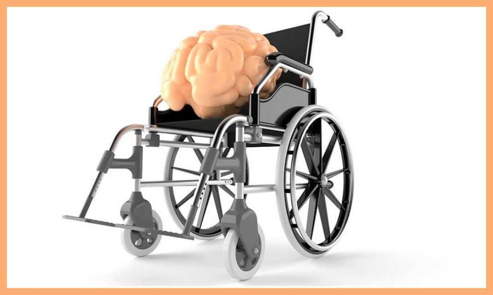 Мозг в инвалидной коляске