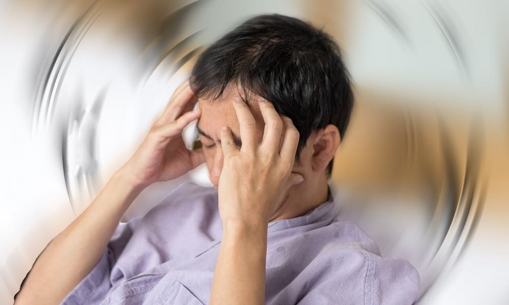 Приступ головной боли и головокружения