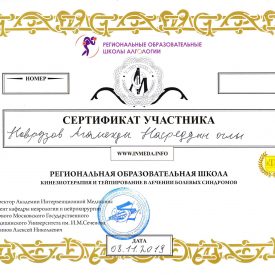 Сертификат Участника - 2