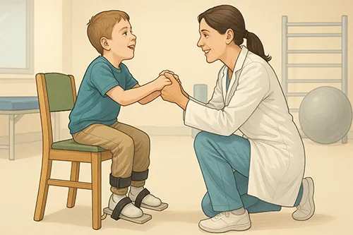 ЛФК гимнастика для улучшения функции движения при ДЦП