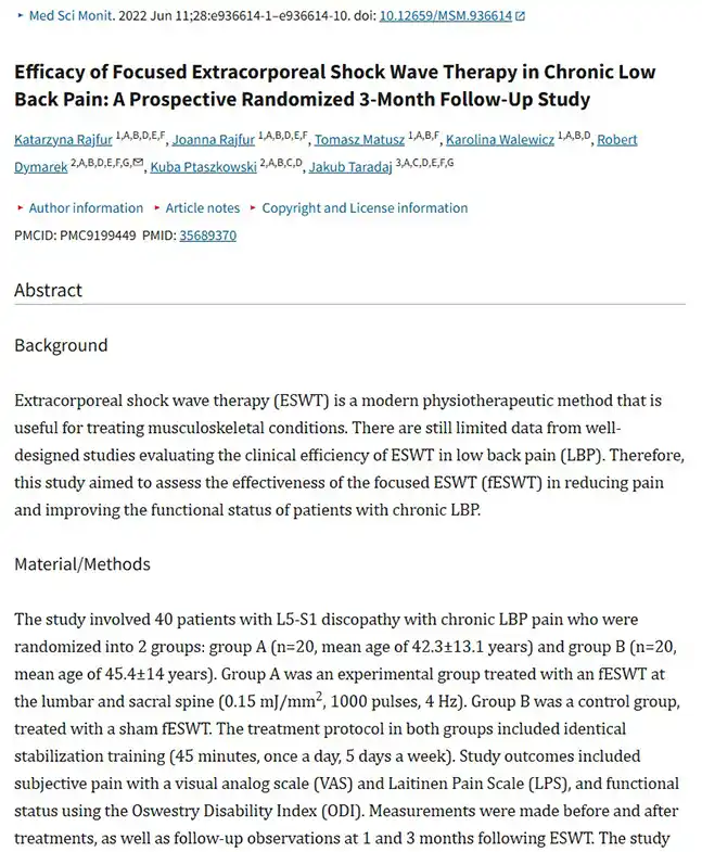 Исследование эффективности ударно-волновой терапии (УВТ) 4