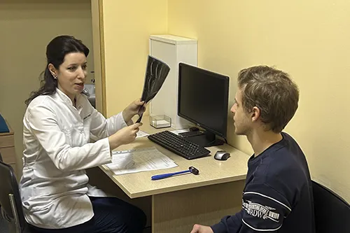 Консультация и диагностика перед ударно-волновой терапией