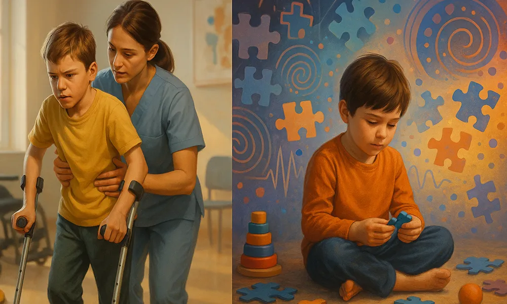 Различия ДЦП и аутизма