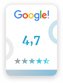 Рейтинг 4,7 звёзд гугл Пятигорск