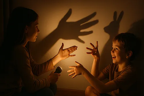 Игры с тенями для развития сенсорной интеграции у детей