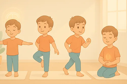 Комплекс универсальных упражнений нейройоги для детей