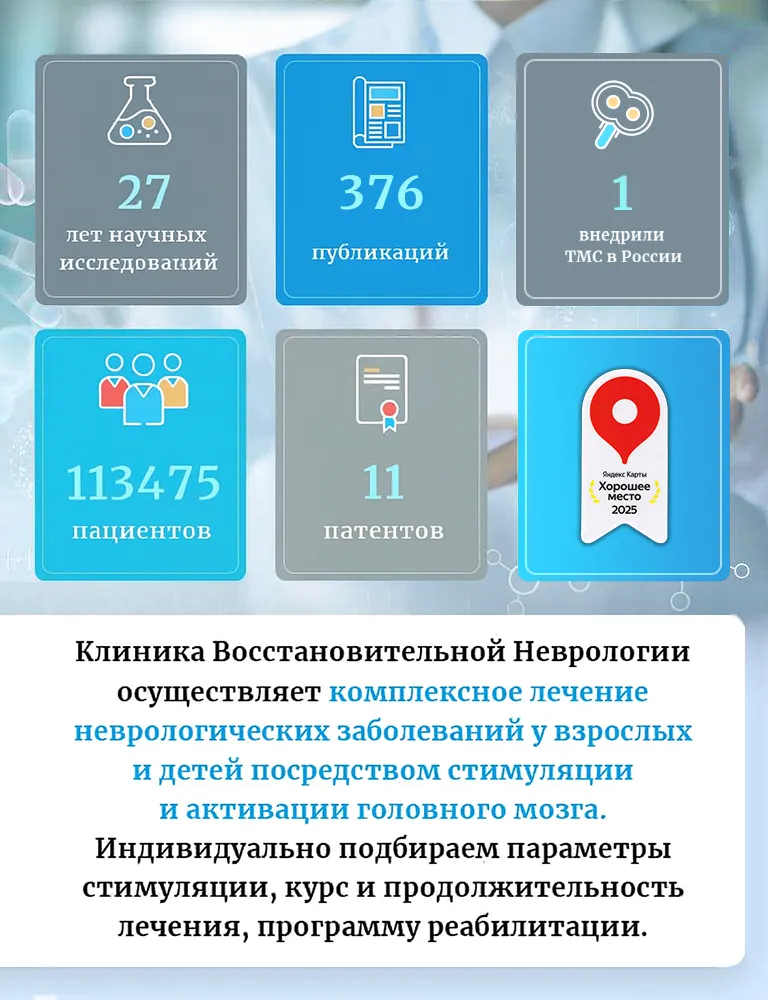 Счётчик о клиниках