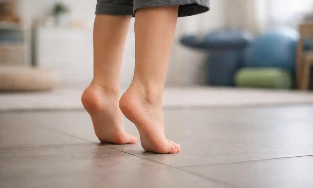 Ходьба на носочках у детей