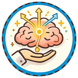 Иконка снижение частоты и выраженности тиков