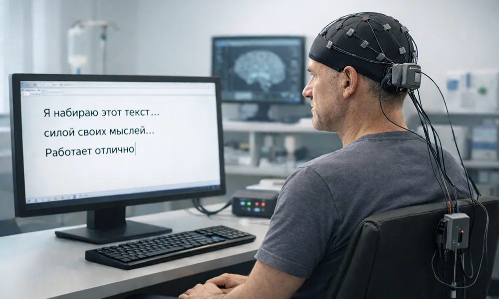 Как нейропротез вернул человеку возможность печатать