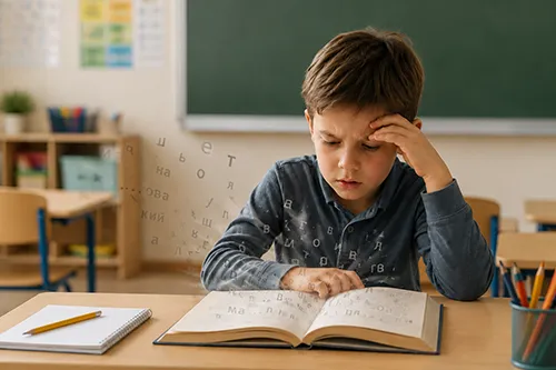 Как проявляется дислексия у детей в начальной школе