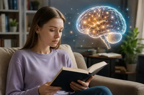 Книга улучшает работу мозга
