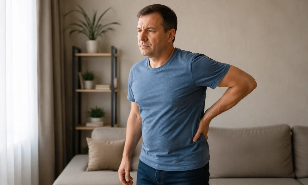 Боль в пояснице у мужчин